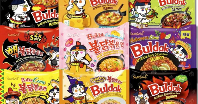 “Buldak Ramen” Hot Chicken Noodles – A Guide for Beginners –  type, degree of spiciness